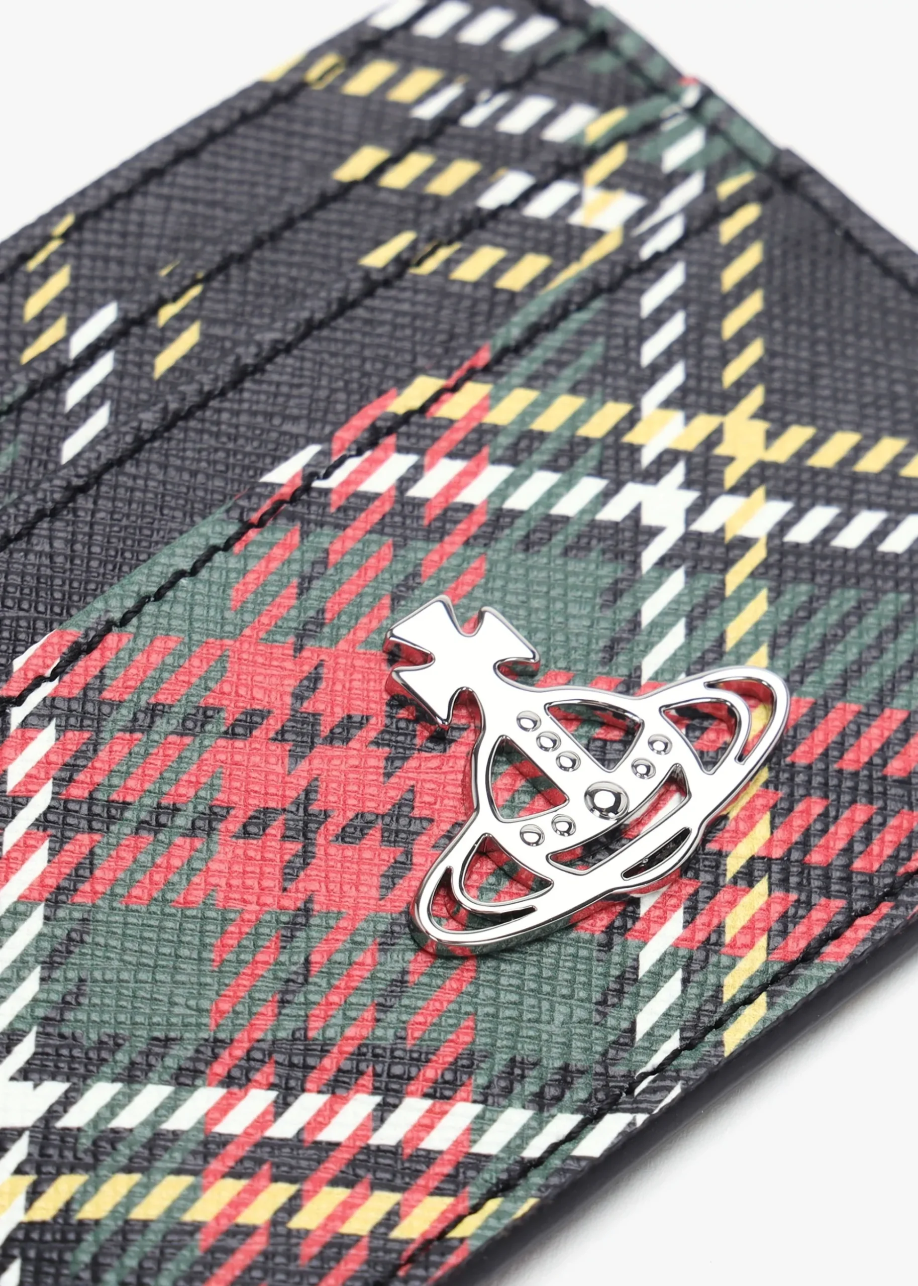 Chelsea Tartan Multicoloured Flat Card Case