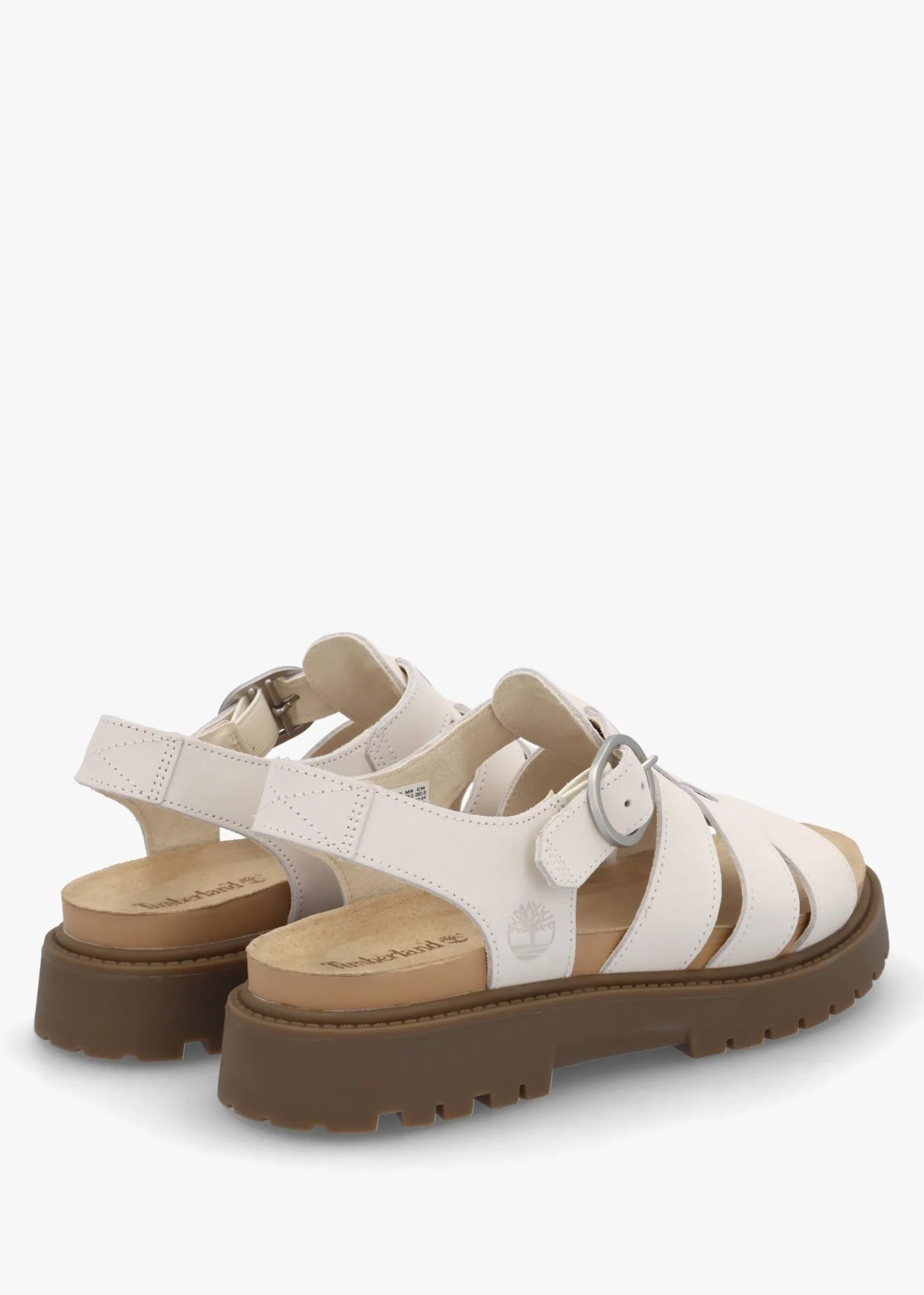 Clairemont Way Natural Nubuck Leather Fisherman Sandals