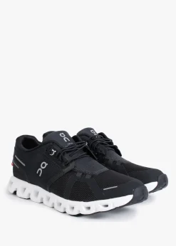 Cloud 5 Black White Trainers