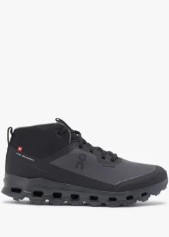 Cloudroam Waterproof Black & Eclipse High Top Trainers