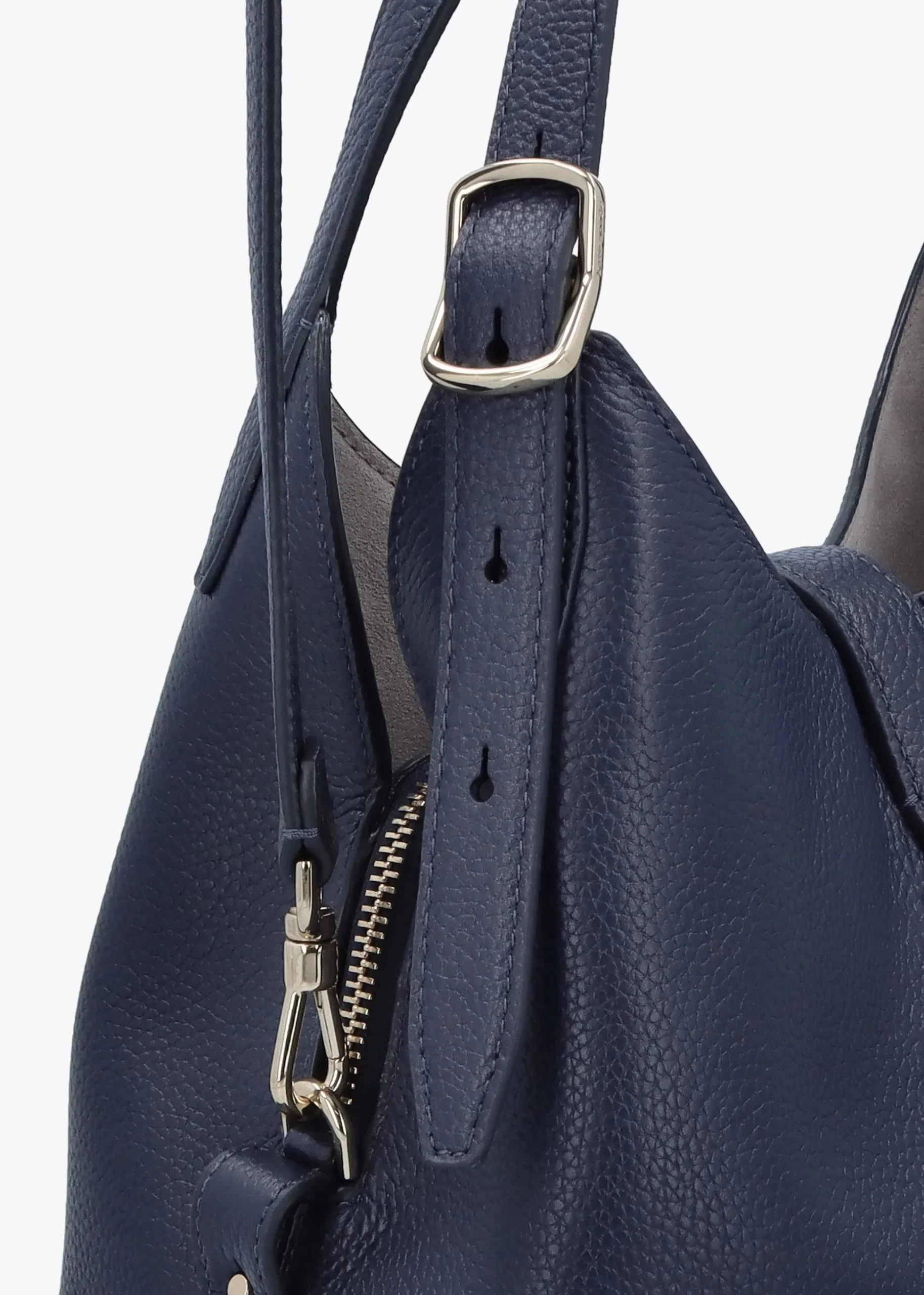 Deco Parisian Leather Cross-Body Tote Bag
