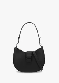 Dejavu Nero Curved Shoulder Bag