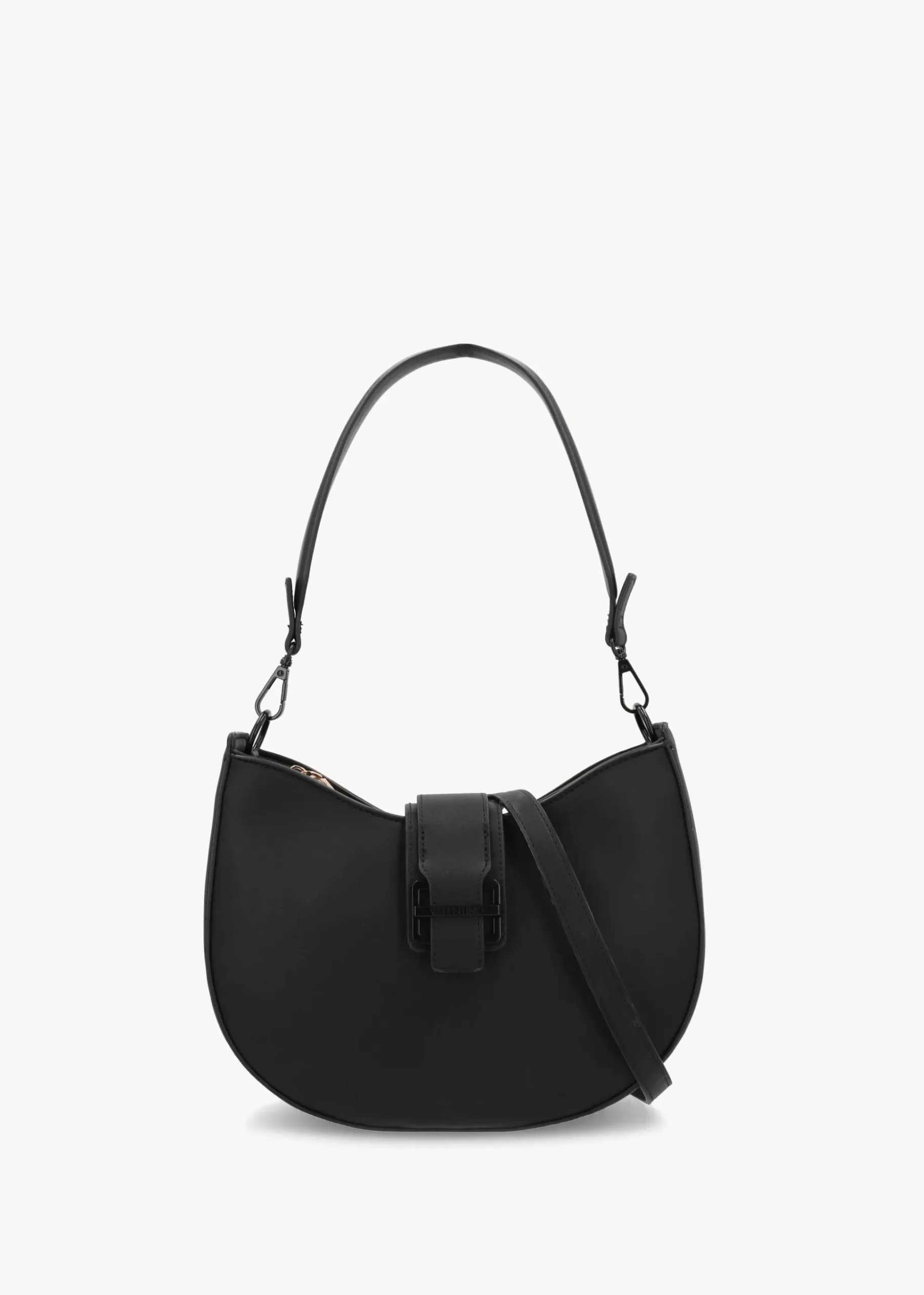 Dejavu Nero Curved Shoulder Bag