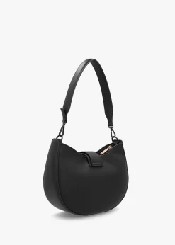 Dejavu Nero Curved Shoulder Bag