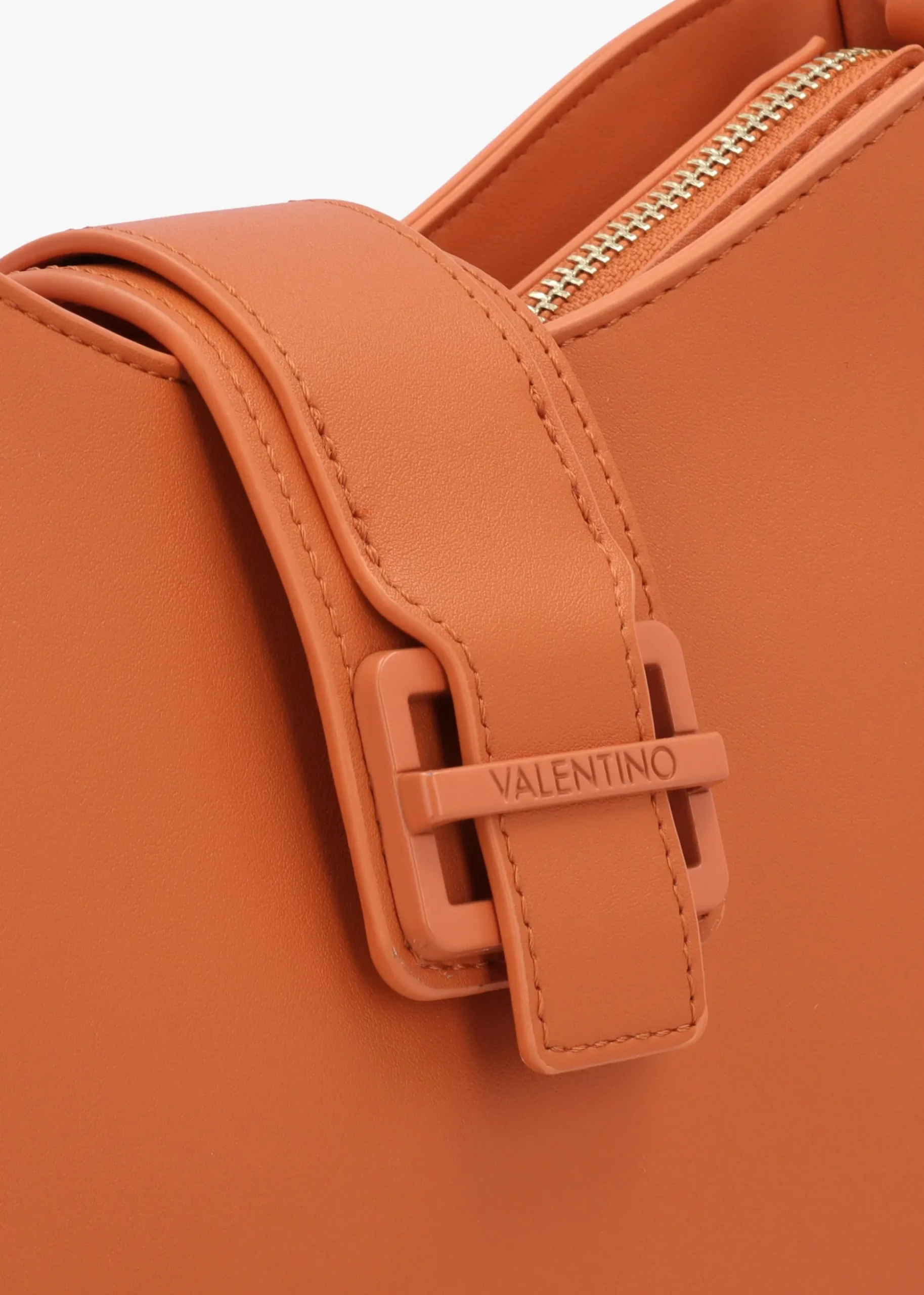 Dejavu Relove Recycle Arancio Curved Shoulder Bag