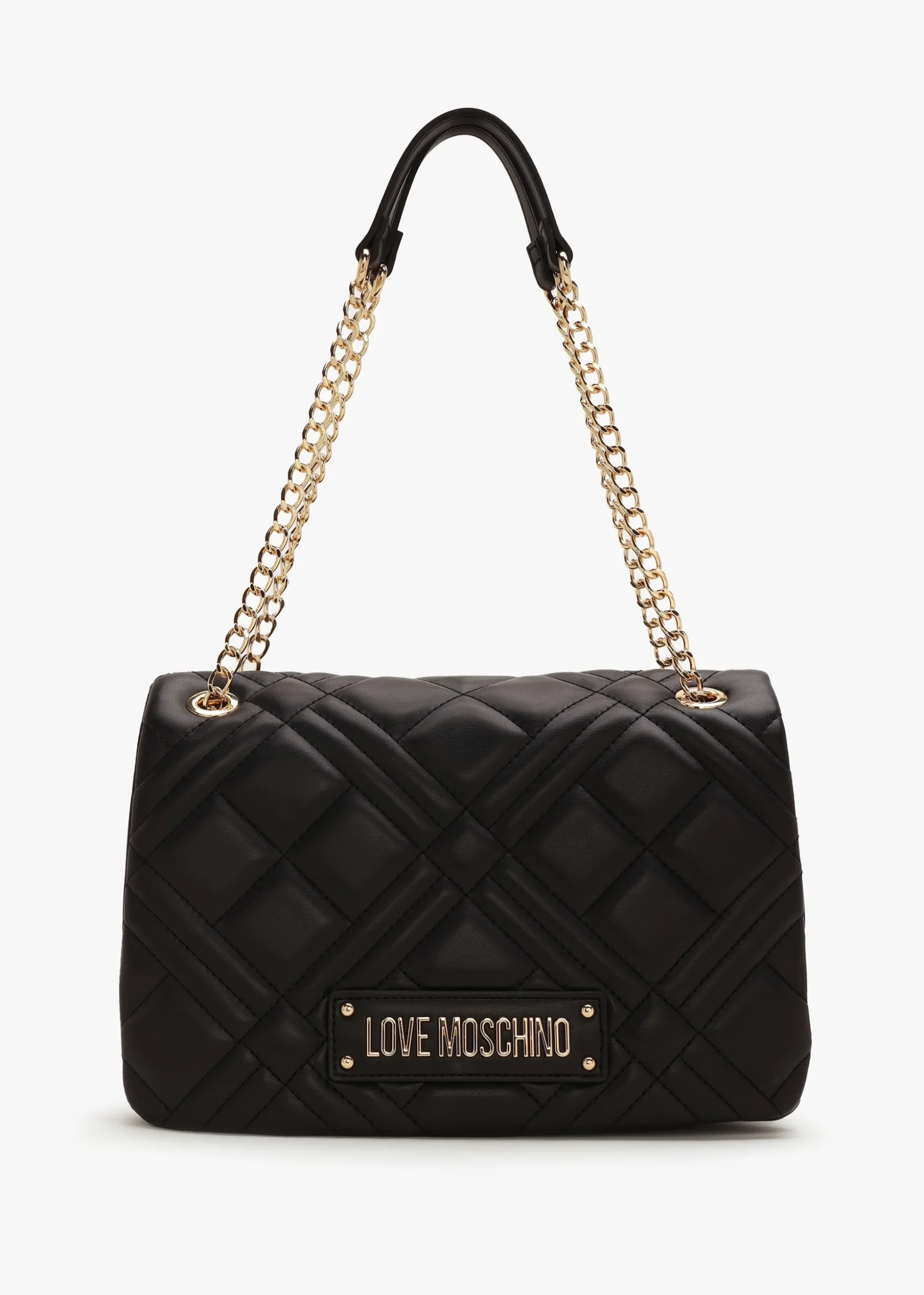 Diamond Quilt III Nero Shoulder Bag