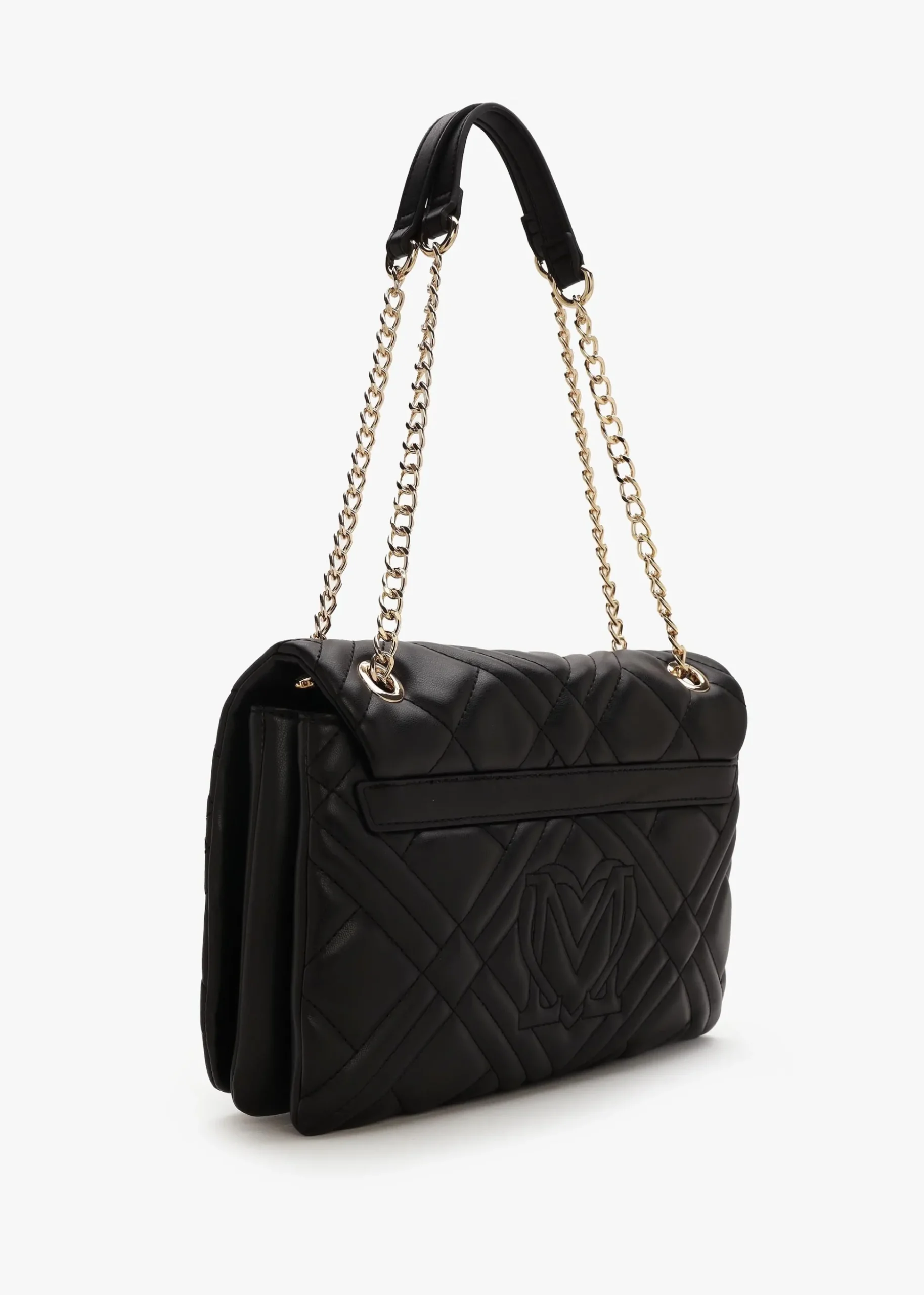 Diamond Quilt III Nero Shoulder Bag