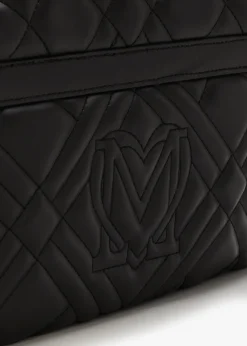 Diamond Quilt III Nero Shoulder Bag