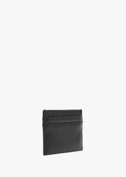 Divina Black Pebbled Card Case
