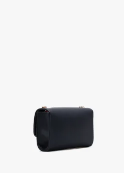 Divina Navy Saffaino Shoulder Bag