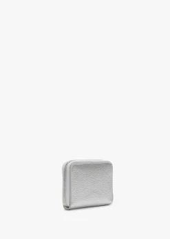 Divina Silver Pebbled Coin Purse