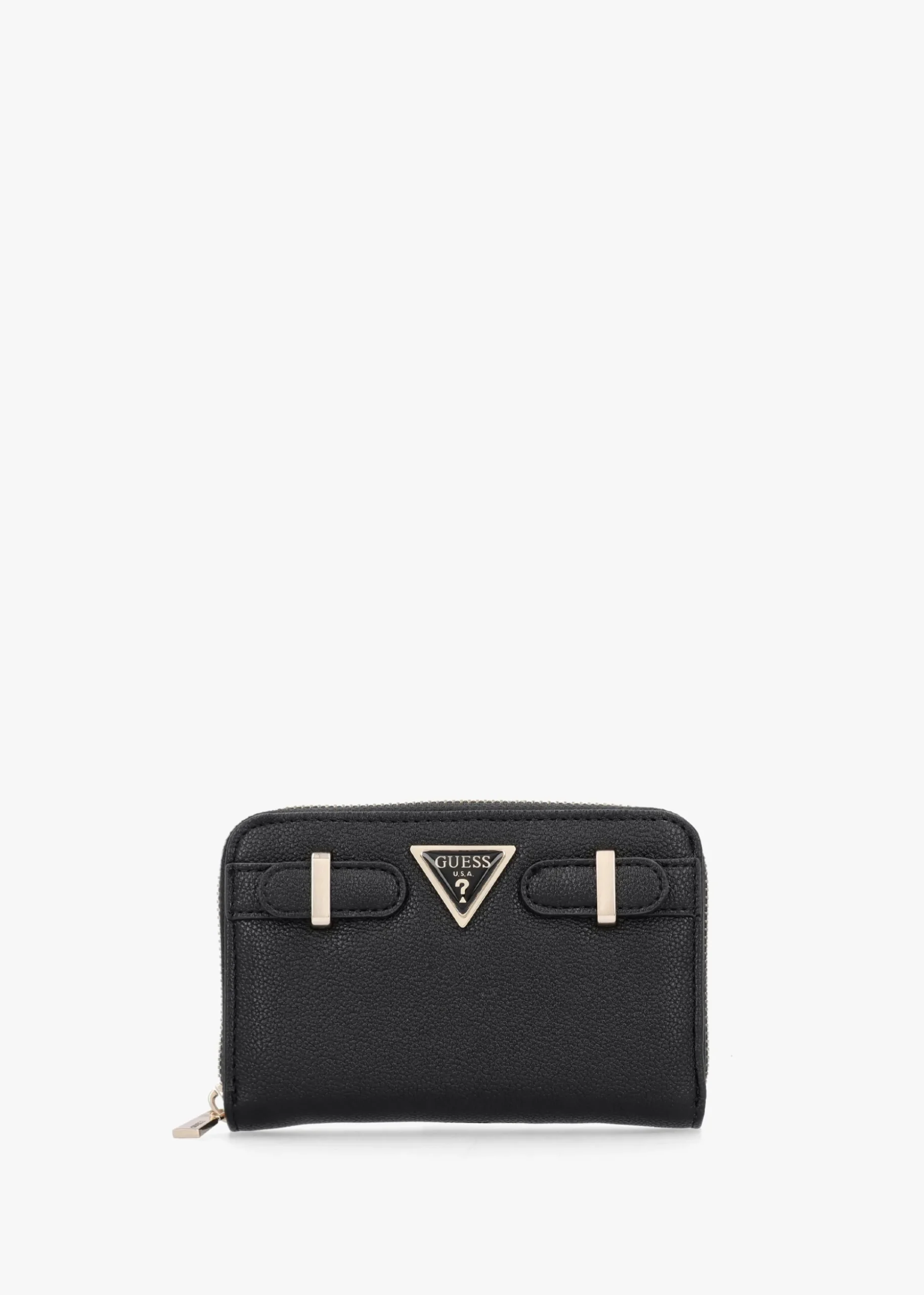 Eco Ali Black Zip Around Wallet