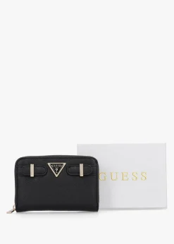 Eco Ali Black Zip Around Wallet