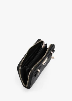 Eco Ali Black Zip Around Wallet