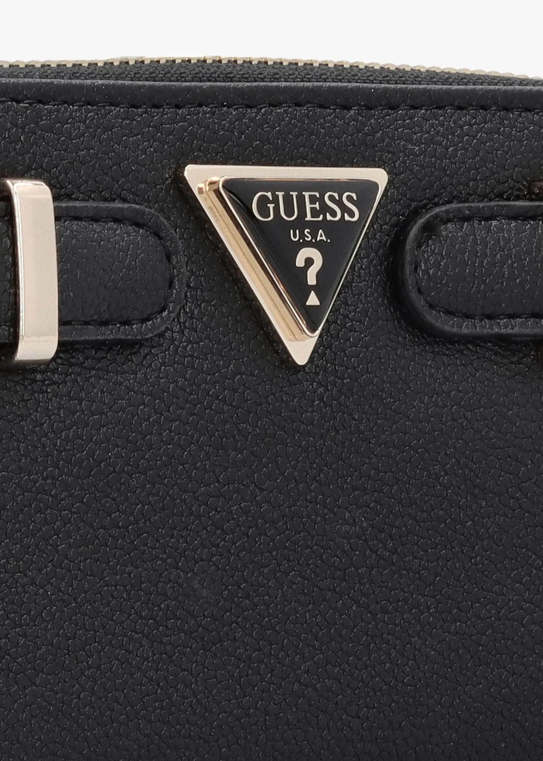 Eco Ali Black Zip Around Wallet