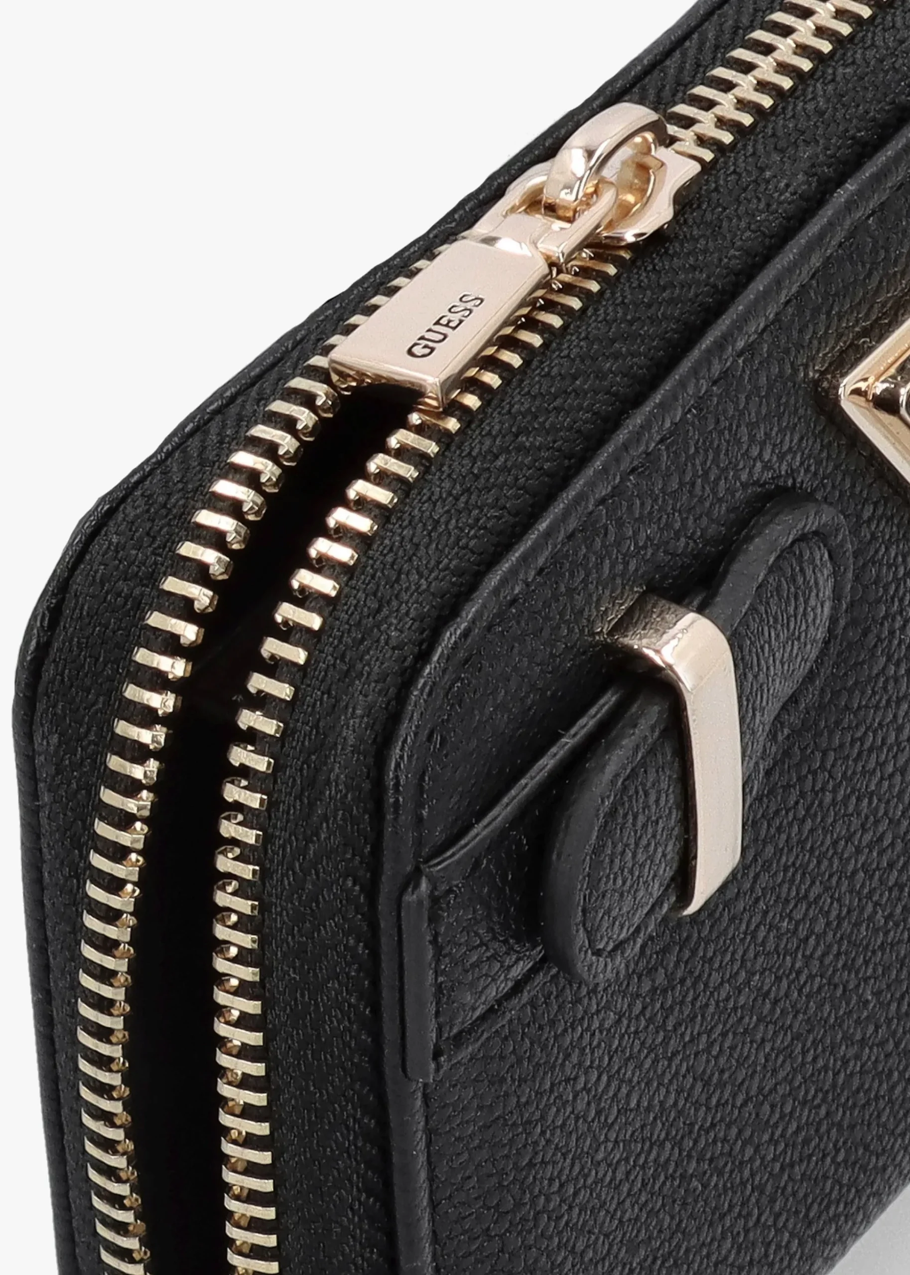 Eco Ali Black Zip Around Wallet