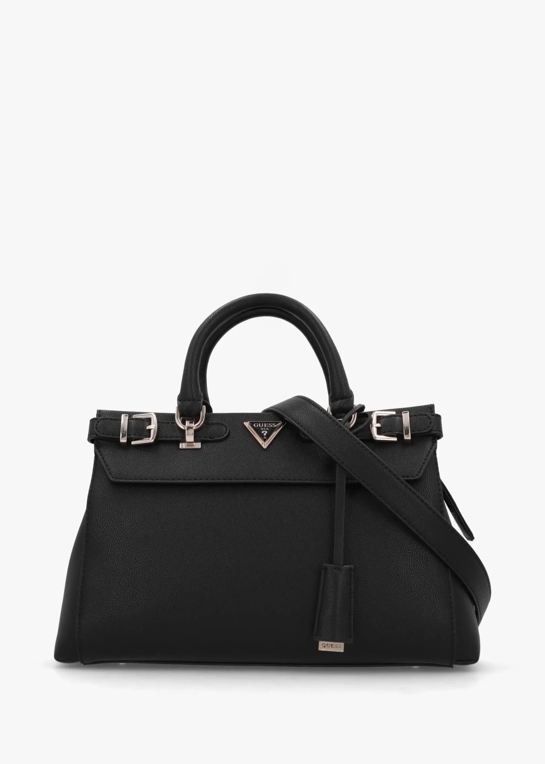 Eco Ali Luxury Black Satchel Bag
