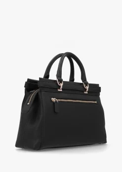 Eco Ali Luxury Black Satchel Bag