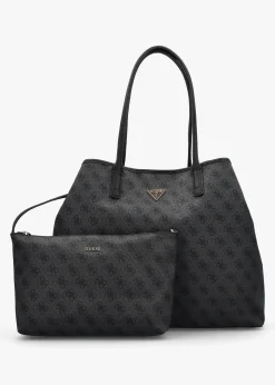 Eco Victtoria II Coal Logo 2 In 1 Tote Bag