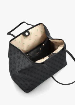 Eco Victtoria II Coal Logo 2 In 1 Tote Bag