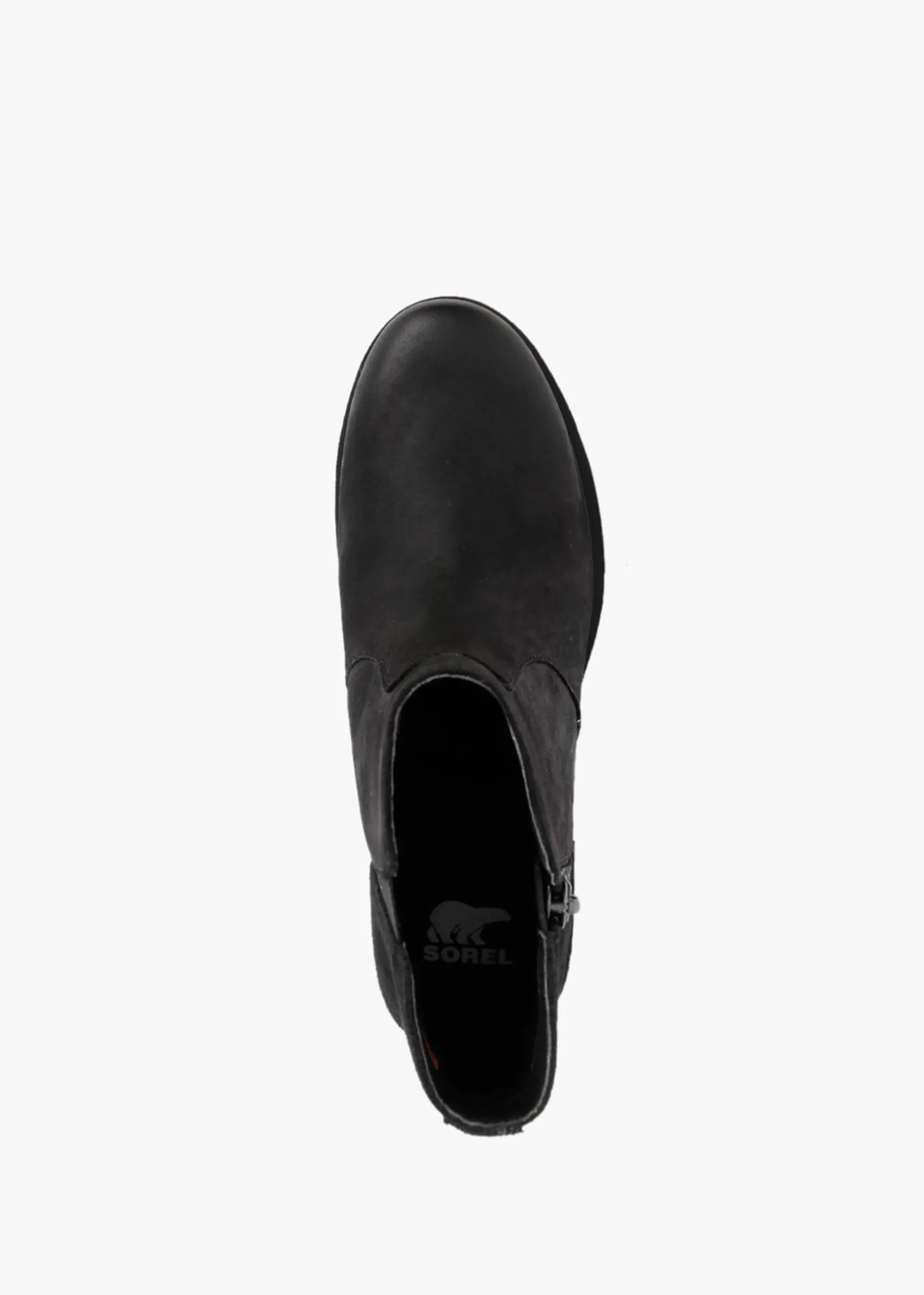 Emelie II Zip Black Sea Salt Leather Waterproof Ankle Boots