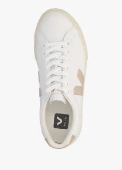 Esplar Logo Leather Extra White Platine Trainers