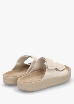 Etna Pierre Almond Suede Sandals