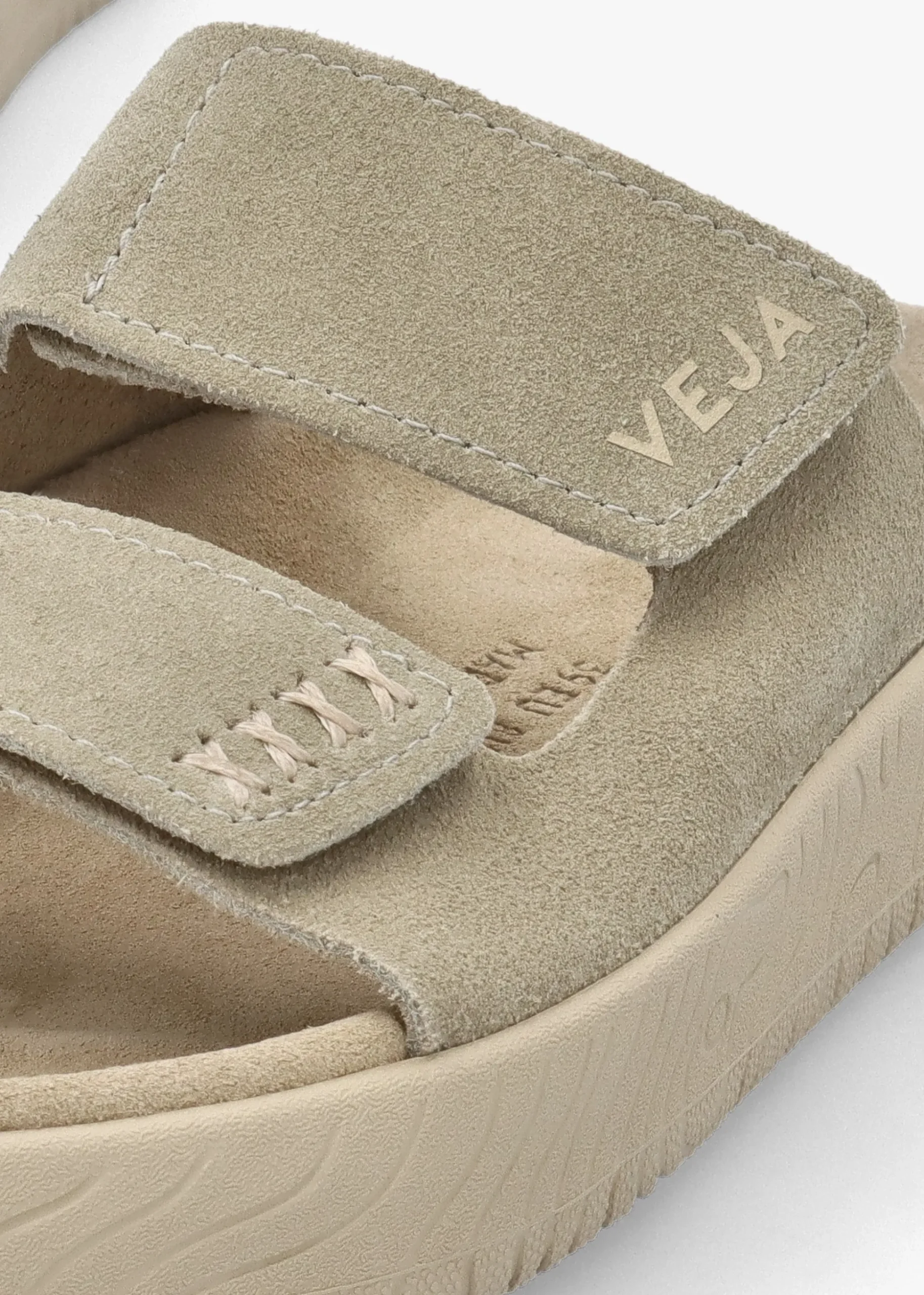 Etna Taupe Almond Suede Sandals
