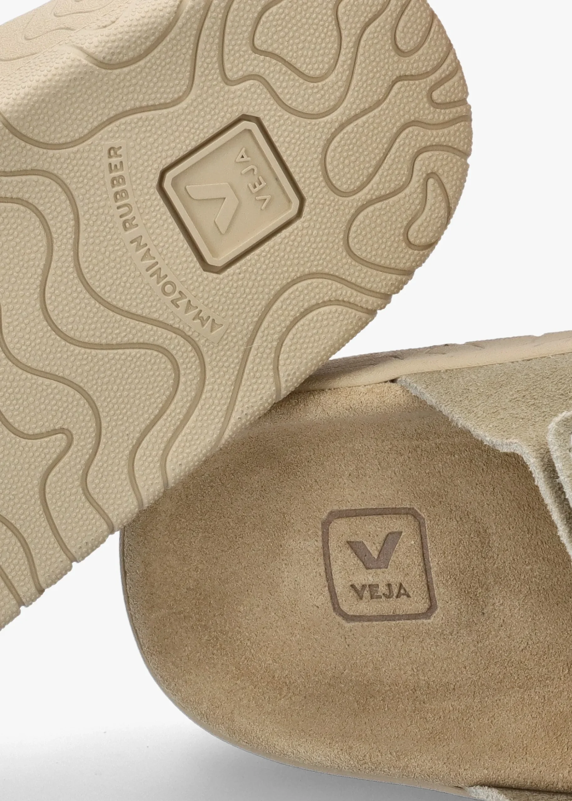 Etna Taupe Almond Suede Sandals