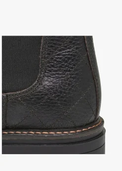 Evie Brown Leather Chelsea Boots