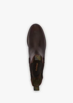 Evie Brown Leather Chelsea Boots