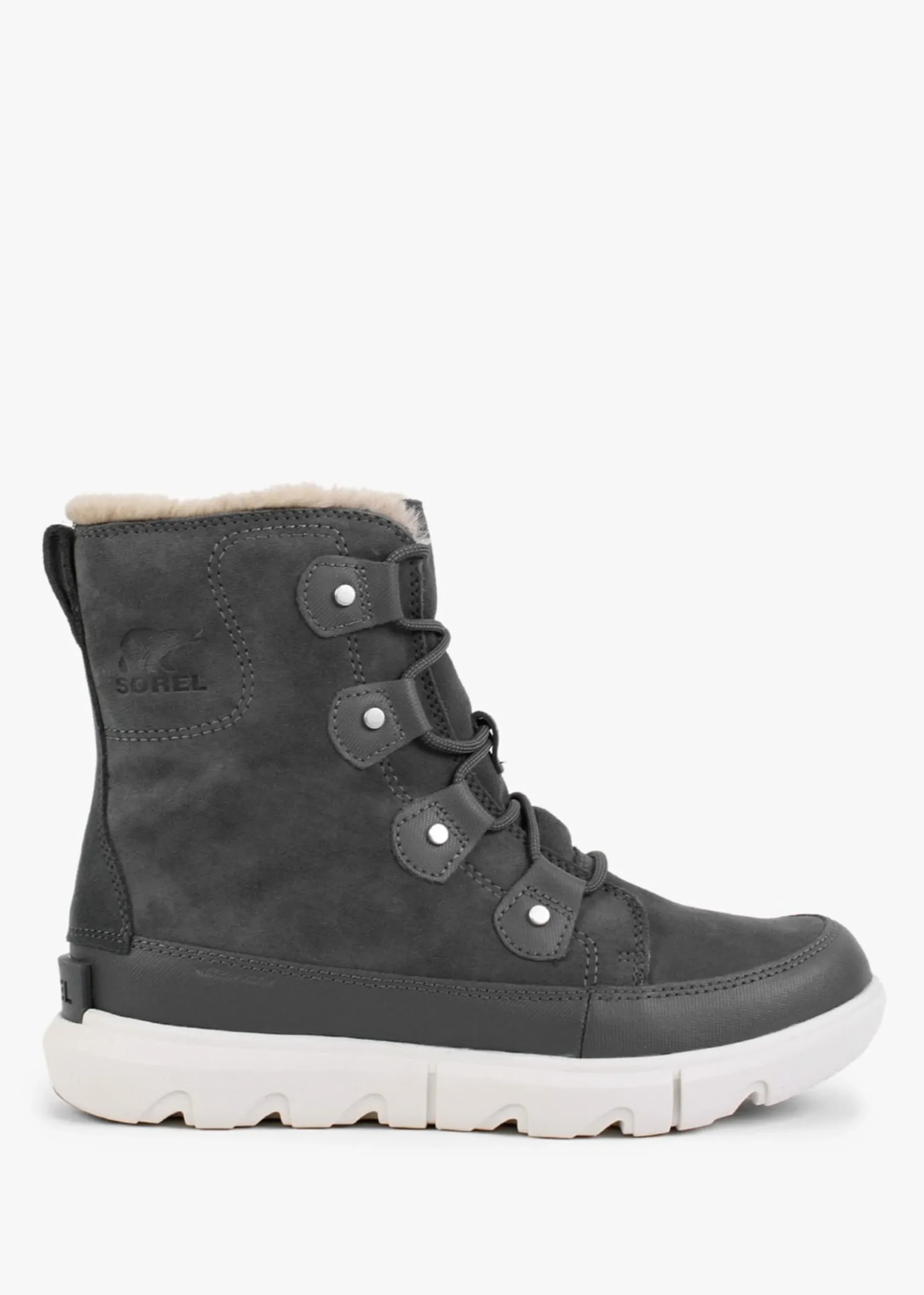 Explorer II Joan Grill Fawn Suede Ankle Boots