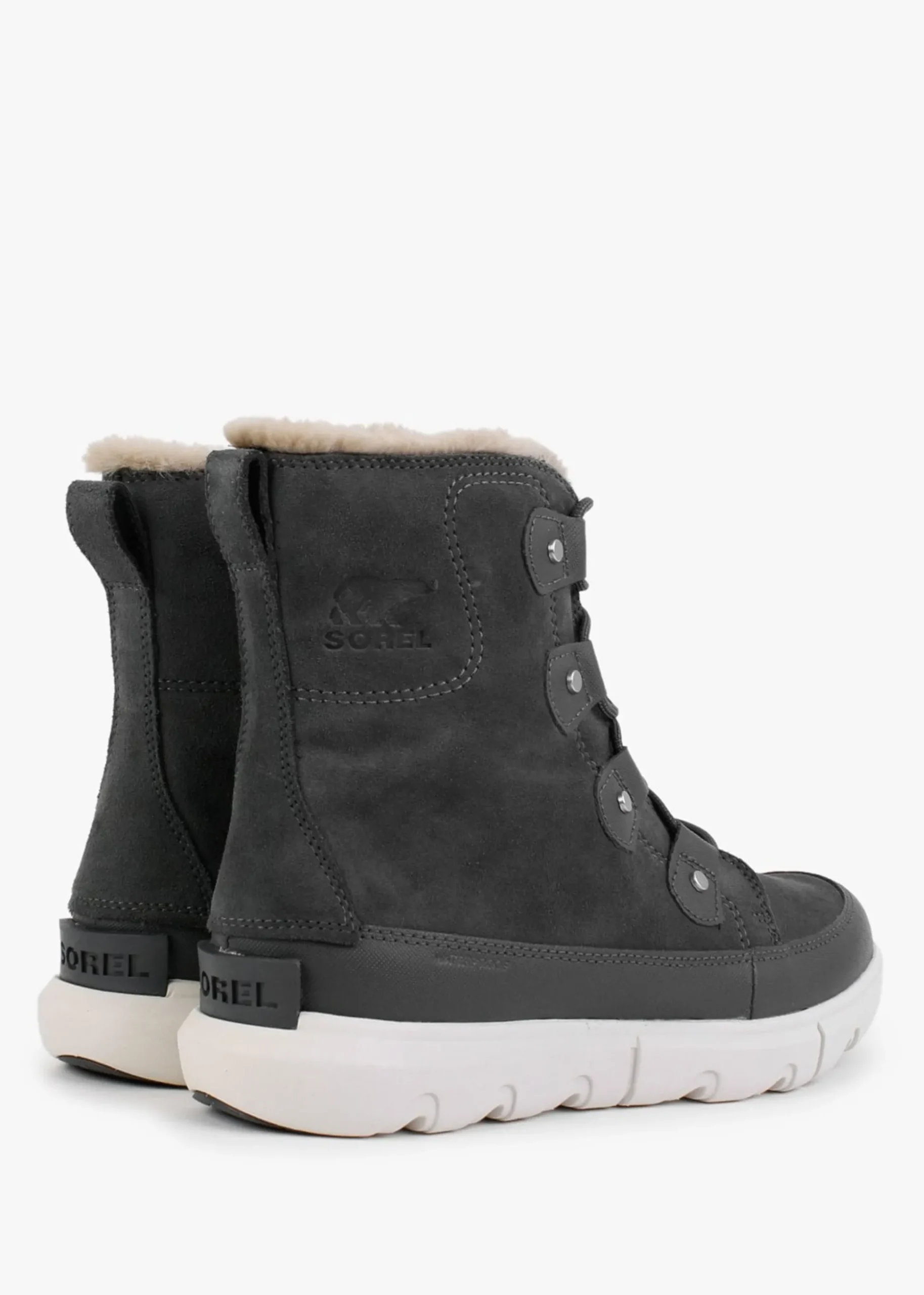 Explorer II Joan Grill Fawn Suede Ankle Boots
