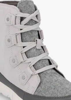 Explorer Next Joan Moonstone Sea Salt Suede Ankle Boots