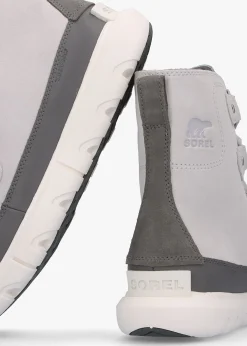 Explorer Next Joan Moonstone Sea Salt Suede Ankle Boots