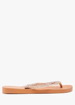 Exuberance Chrome Sun Kissed Flip Flops