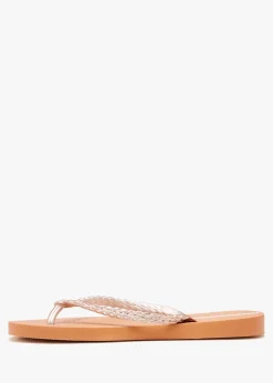 Exuberance Chrome Sun Kissed Flip Flops