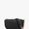 Fedora Black Shoulder Bag