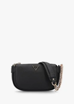 Fedora Black Shoulder Bag