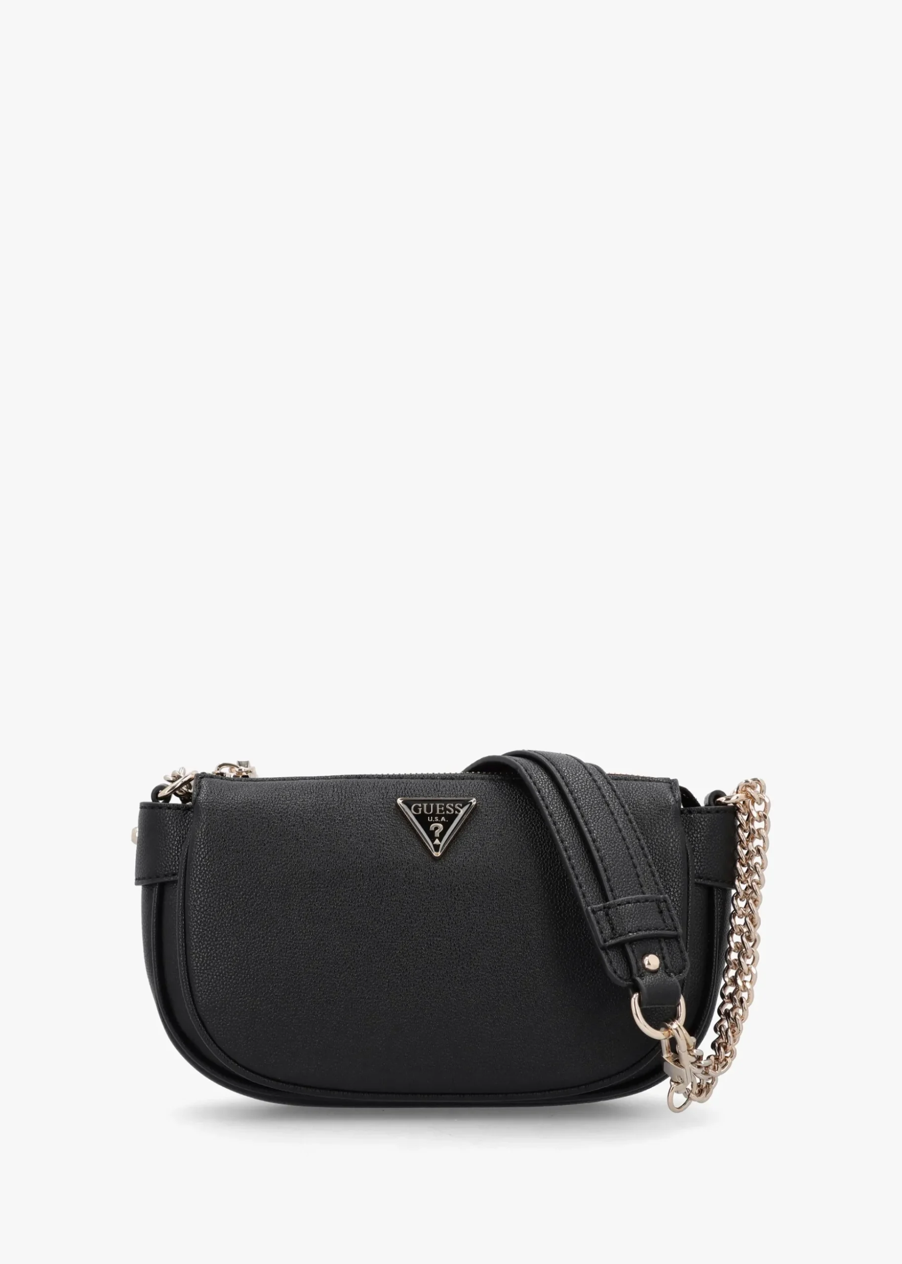 Fedora Black Shoulder Bag
