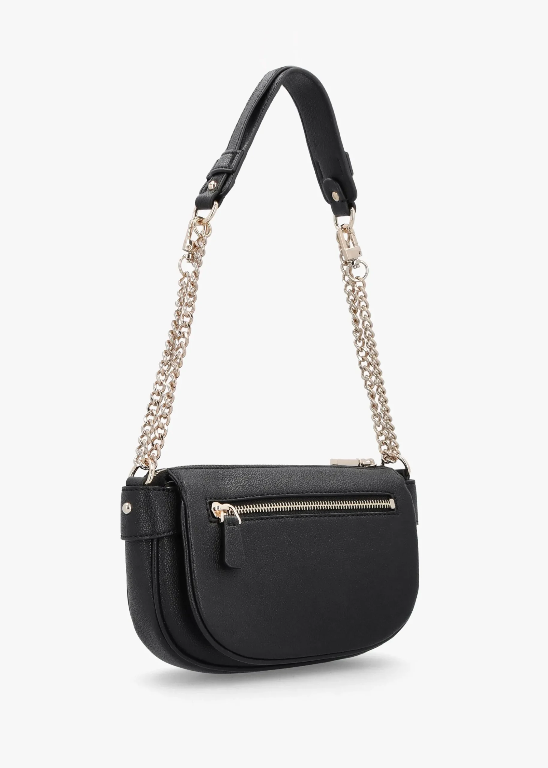 Fedora Black Shoulder Bag