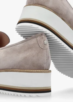 Fernnanda Taupe Suede Loafers