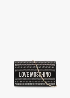Flower Nero Shoulder Bag