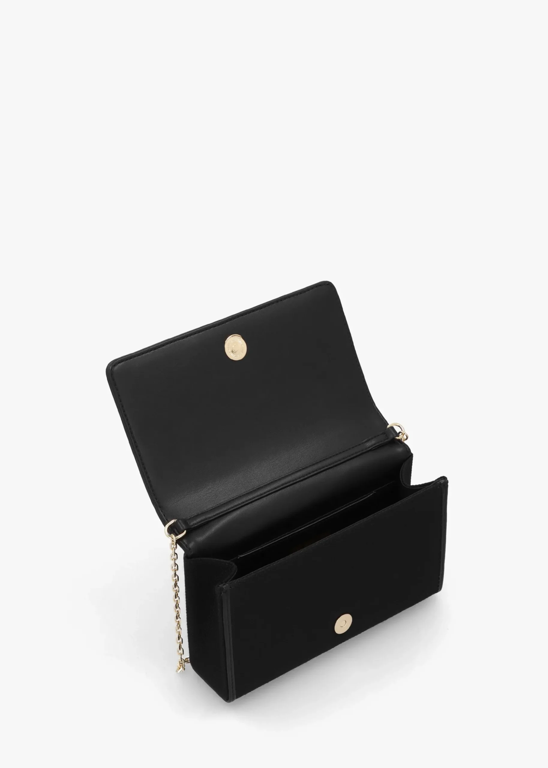 Flower Nero Shoulder Bag