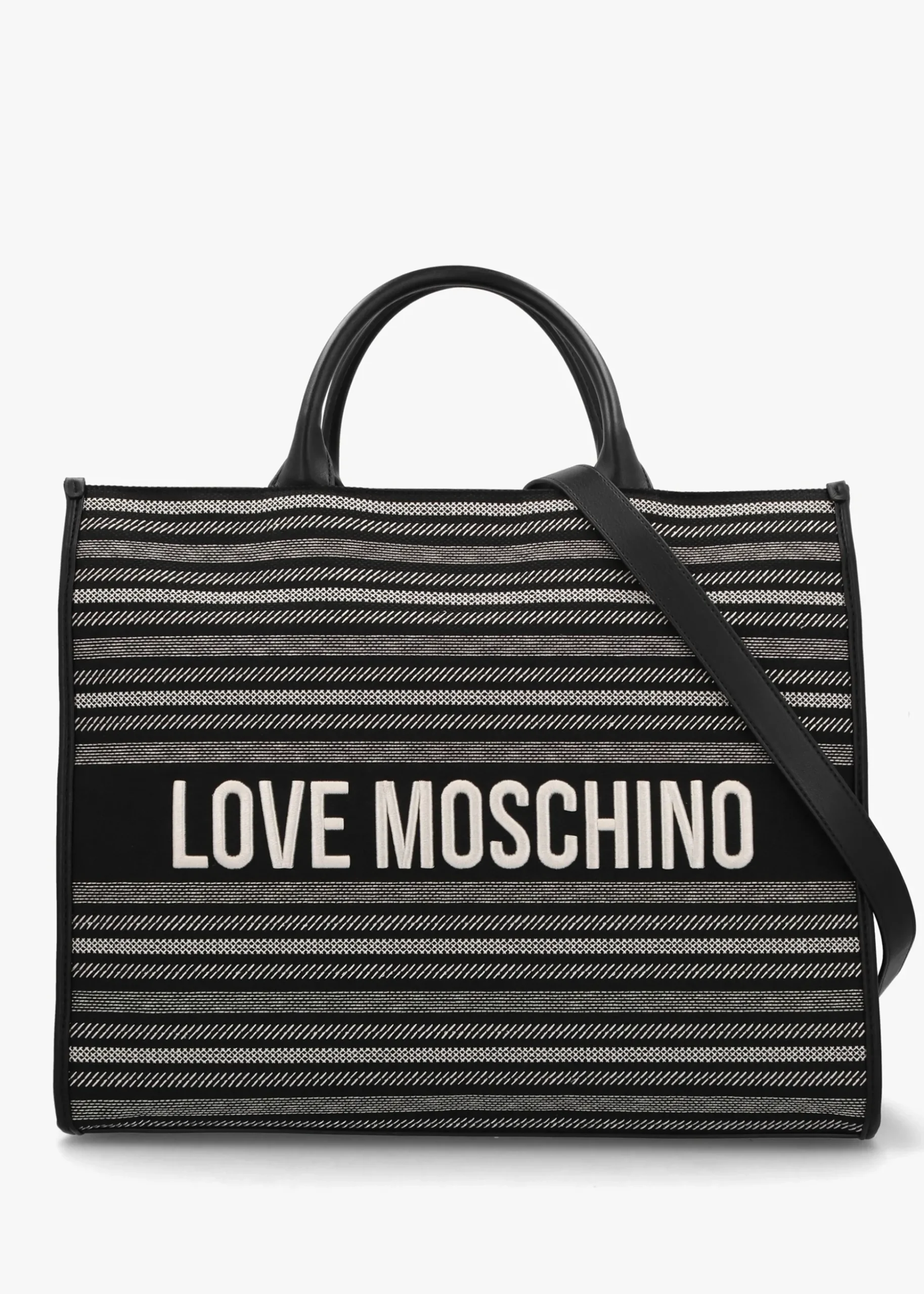 Flower Nero Tote Bag