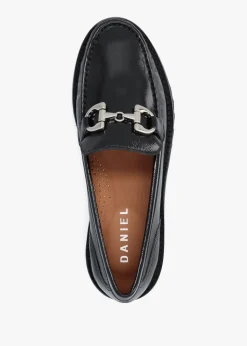 Garrera Black Patent Leather Chunky Loafers