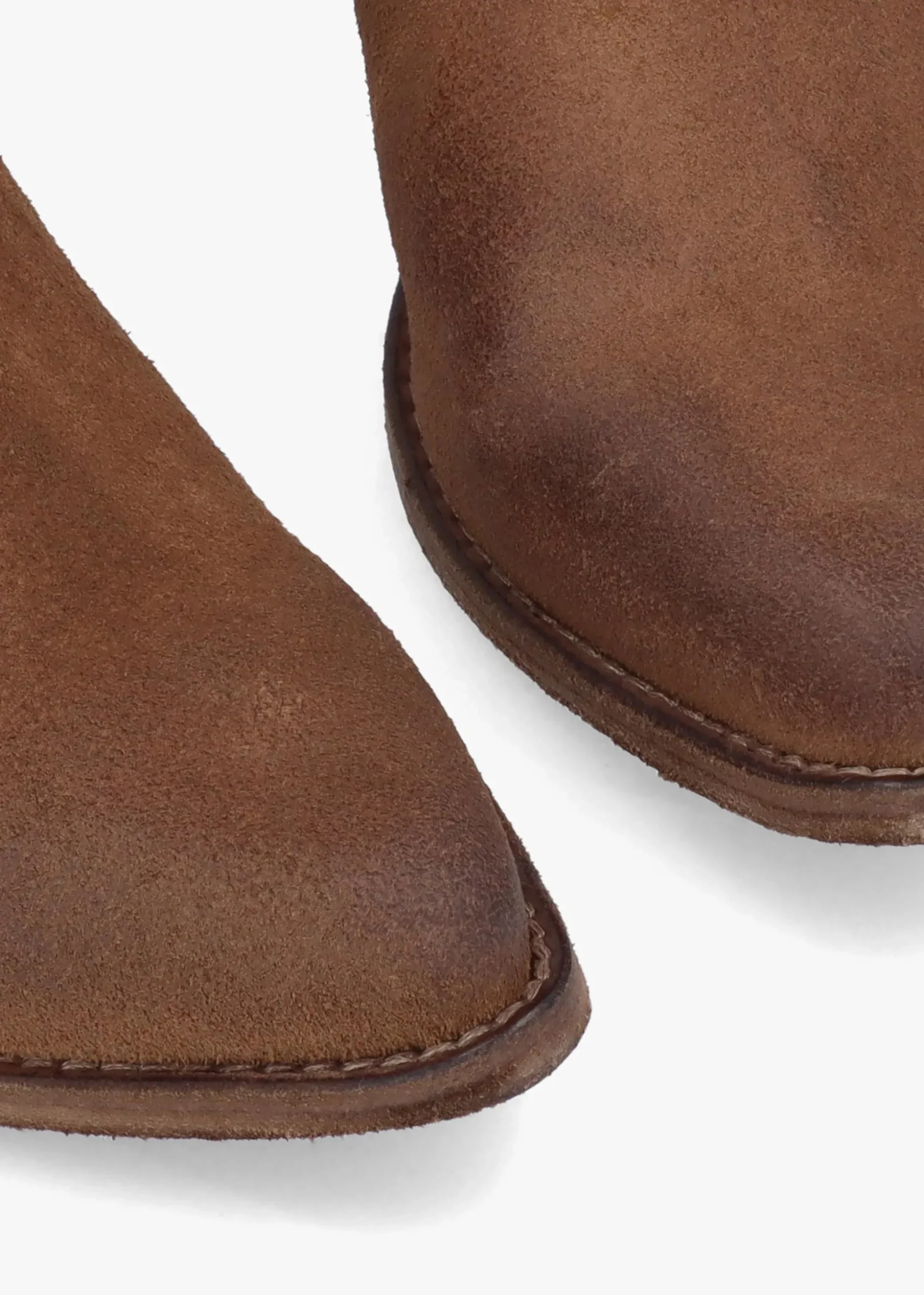 Genesis Tan Leather Western Calf Boots