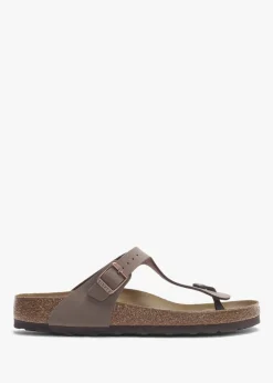 Gizeh Birko-Flor Mocca Toe Post Sandals