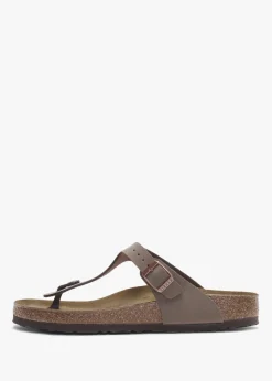 Gizeh Birko-Flor Mocca Toe Post Sandals