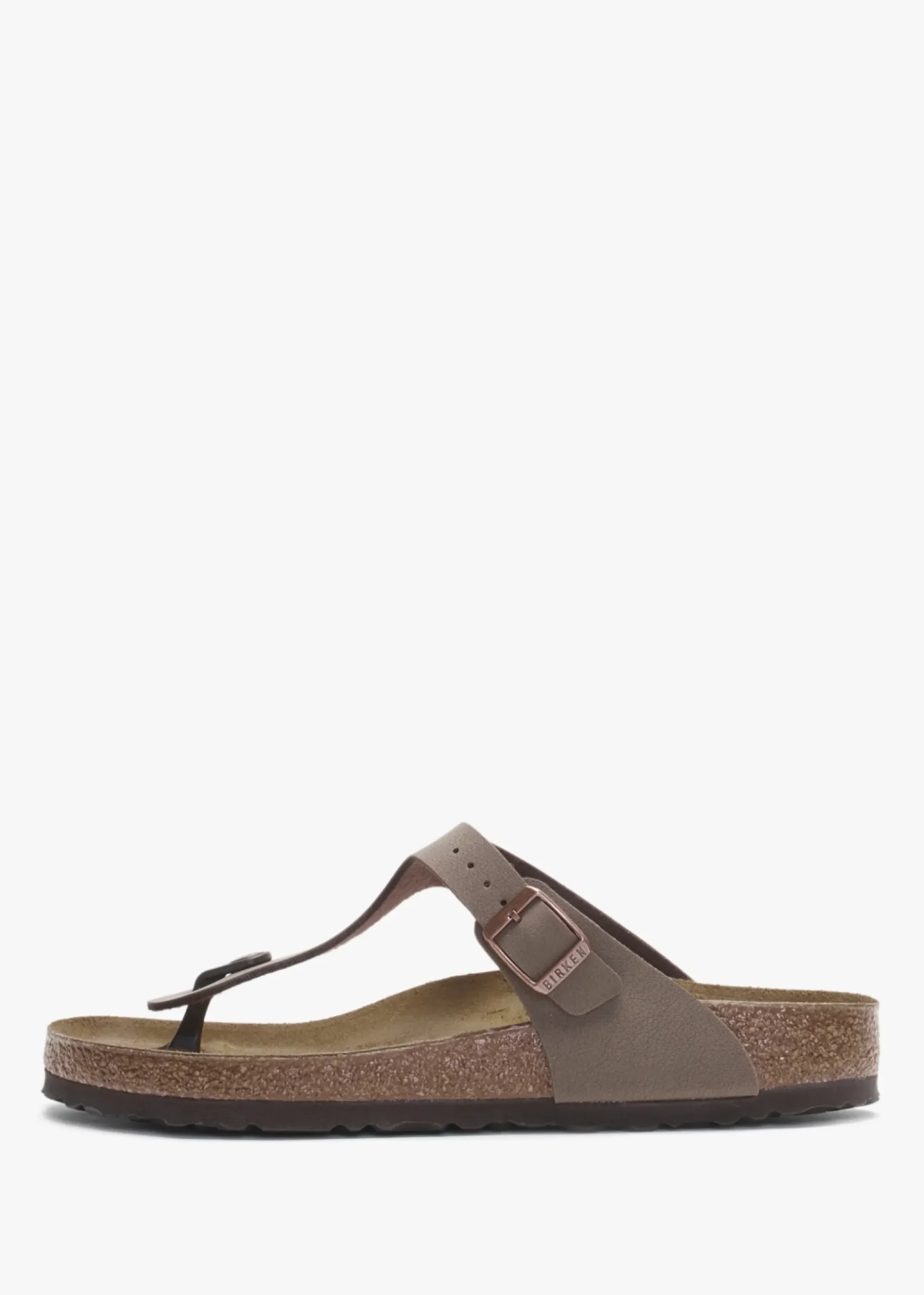 Gizeh Birko-Flor Mocca Toe Post Sandals